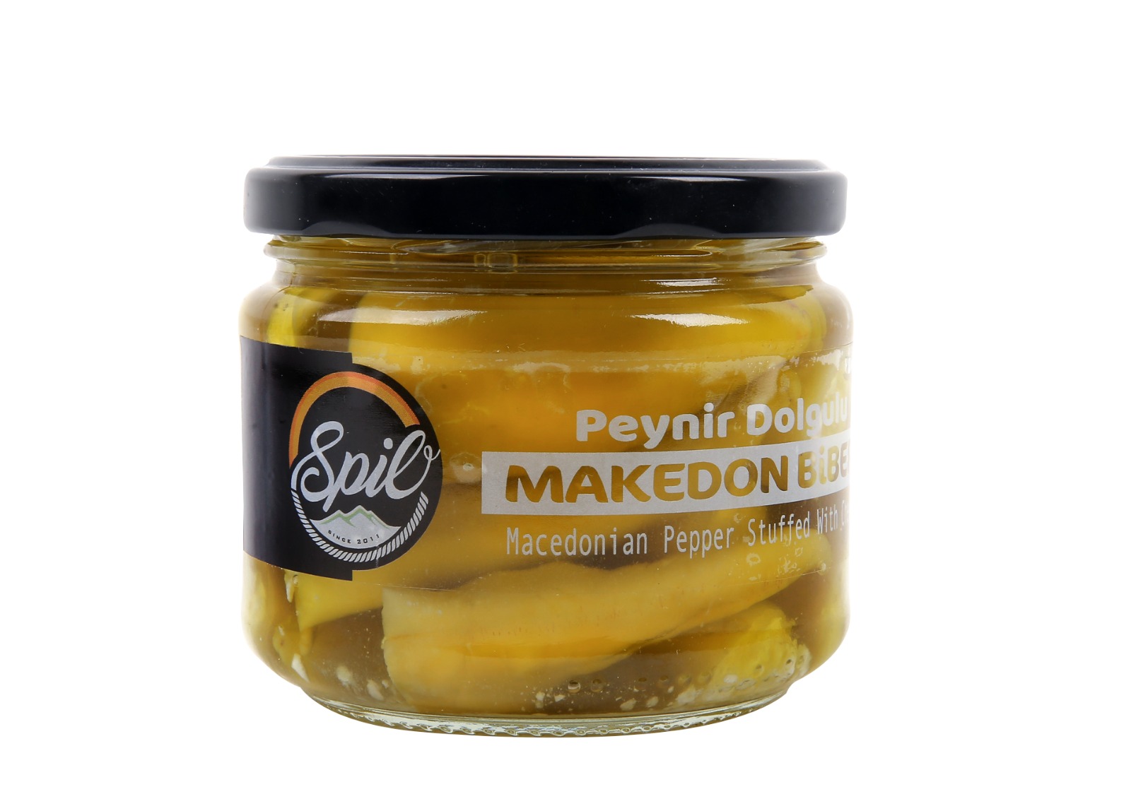 Перец Македонский фаршированный сыром, 290гр.,"SPIL" Перец Македонский фаршированный сыром, 290гр.,"SPIL"