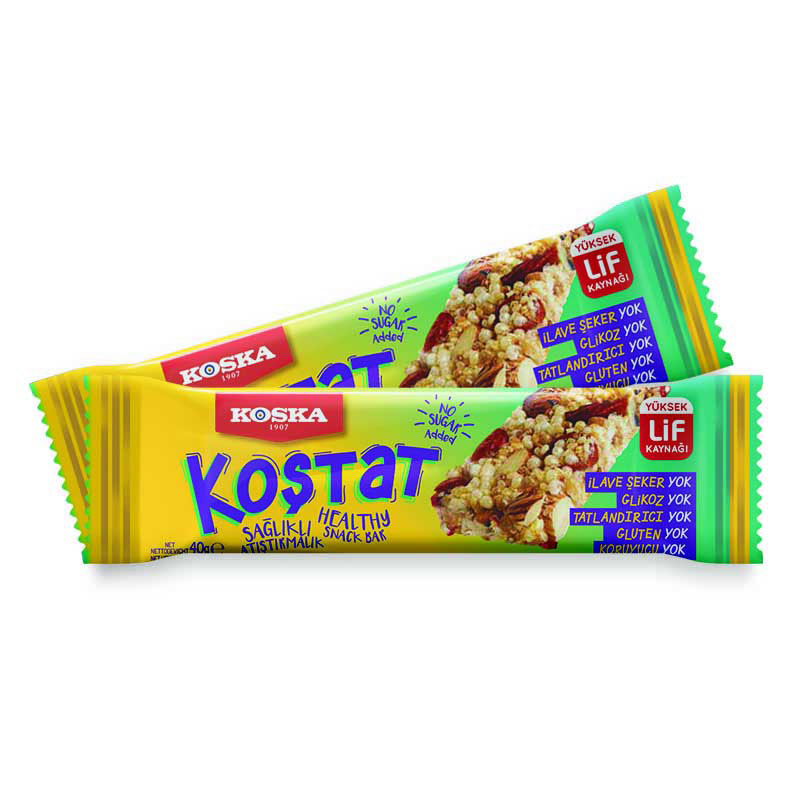 Kostat зерновой батончик без сахара 40гр, Koska Kostat зерновой батончик без сахара 40гр, Koska