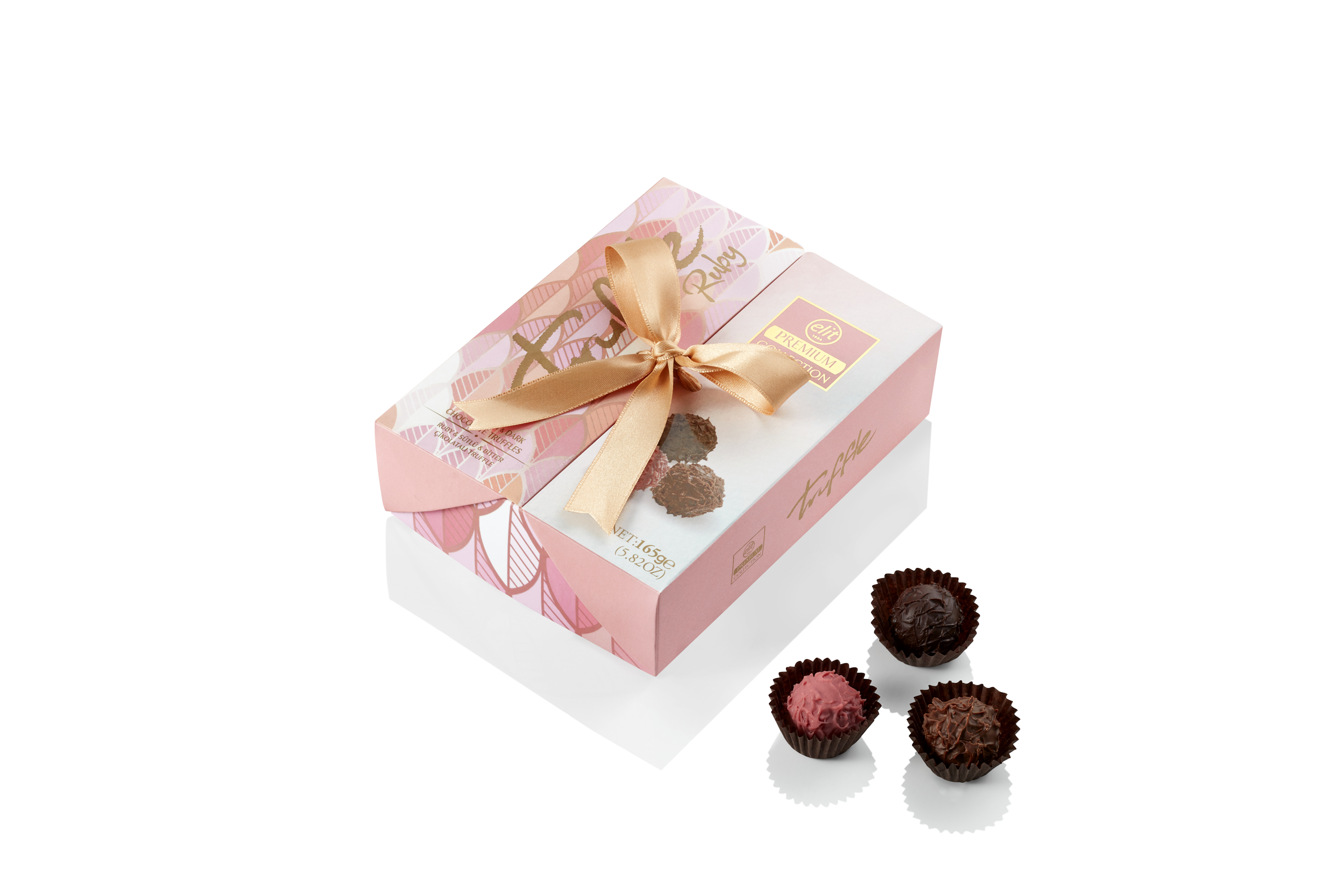 91007501 Коллекция «Premium Collection» «TRUFFLE» Трюфели из темного, молочного и рубинового шоколада,165 г "Elit 1924" 91007501 Коллекция «Premium Collection» «TRUFFLE» Трюфели из темного, молочного и рубинового шоколада,165 г "Elit 1924"