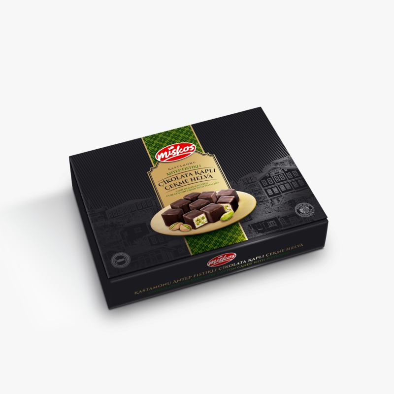 Чекме халва в шоколаде с фисташками, 170 гр,"Miskos"