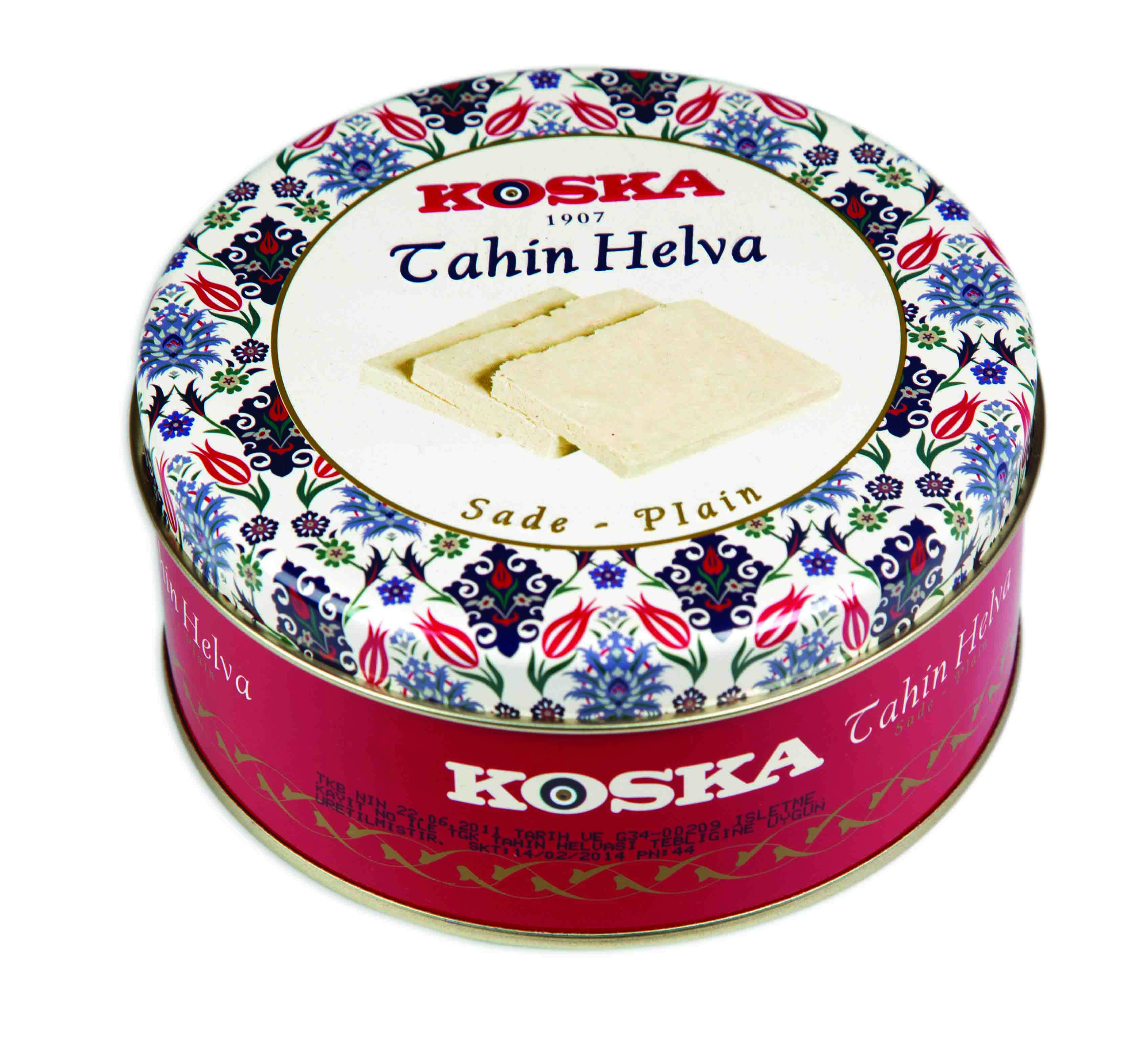 13256 Кунжутная халва, жесть 350 гр,"КOSKA" 13256 Кунжутная халва, жесть 350 гр,"КOSKA"