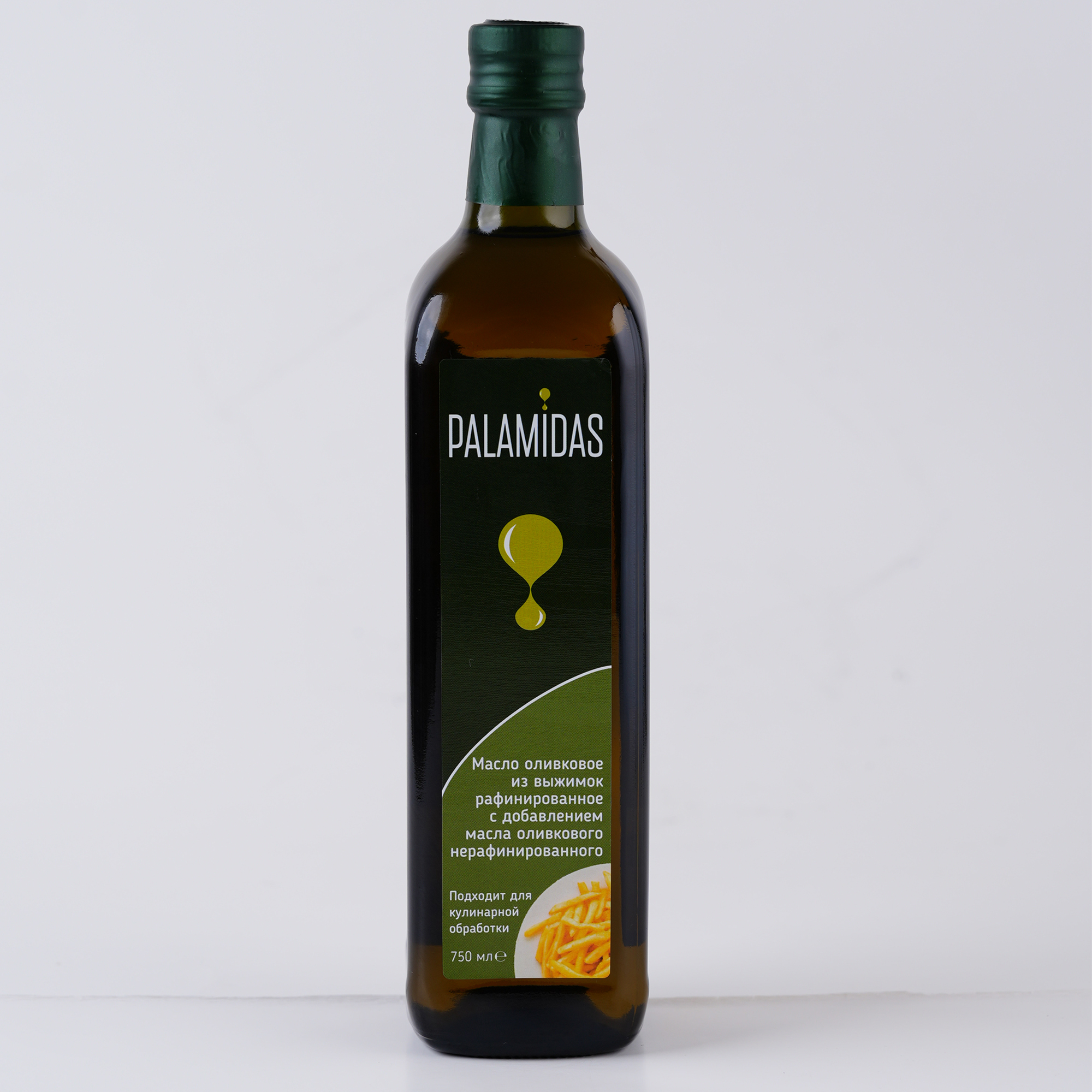 Оливковое масло Palamidas, (Pomace) для жарки, 0.75 л. Оливковое масло Palamidas, (Pomace) для жарки, 0.75 л.